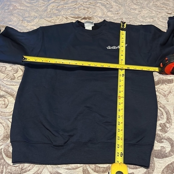 Champion Eco Crewneck Sweatshirt Black Size S - Picture 7 of 12